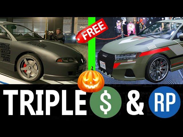 GTA 5 - Event Week - TRIPLE MONEY | NEW North Yankton Zombie Survival, Halloween Event & More!