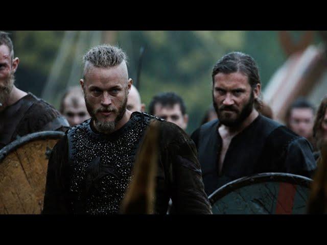 Vikings - King Aelles men attack Ragnar and his men | Full Battle (1x7) [Full HD]