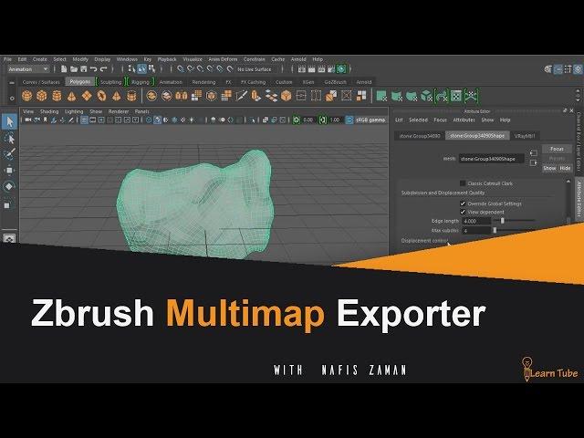 Zbrush Multimap Exporter