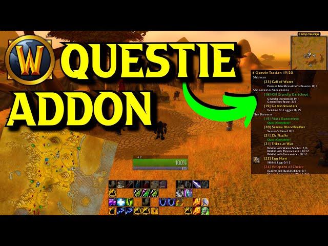 BEST Classic WoW Quest Tracker | Questie Addon Guide