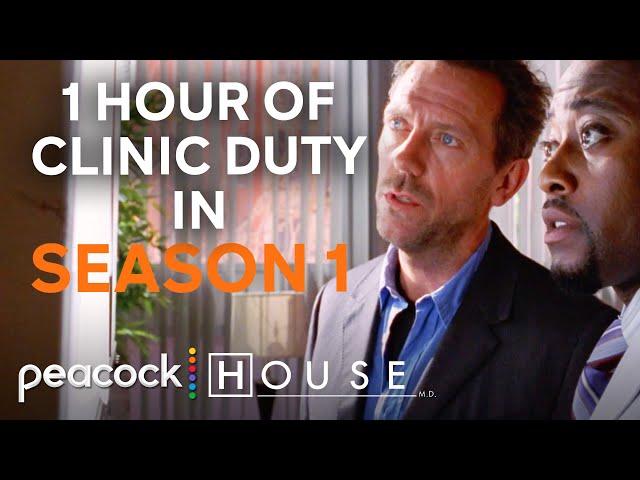 Most Iconic Clinic Duty Moments in Season 1 | House M.D..