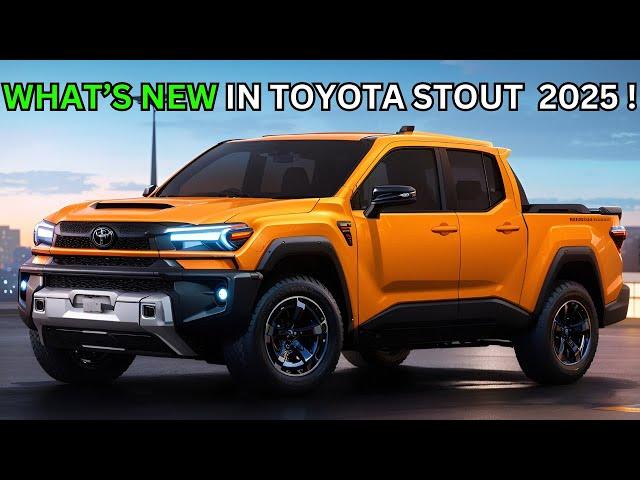 All-New 2025 Toyota Stout is Coming :  Bridging the Past and the Future