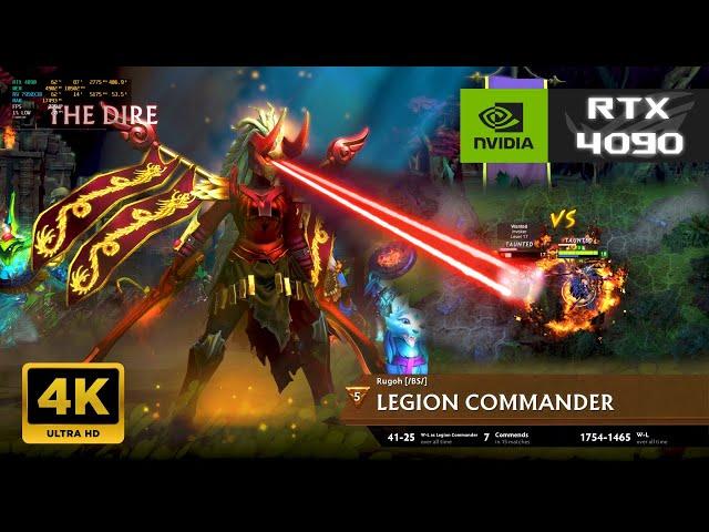 DOTA 2 | 4K Ultra Settings on RTX 4090 (Gameplay with no commentary)