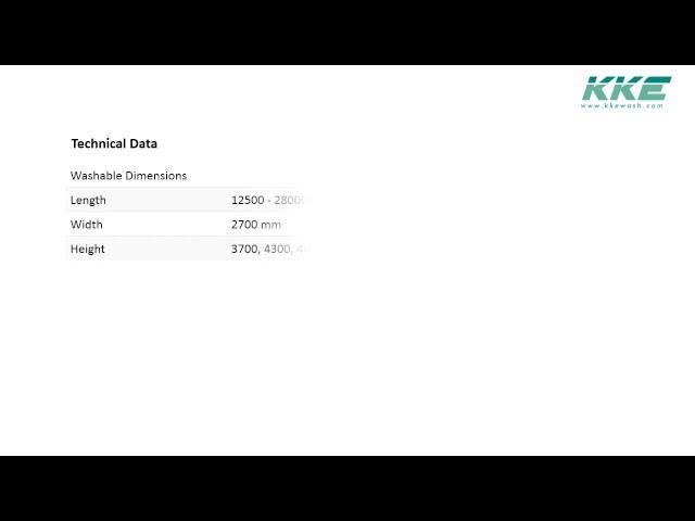KKE 504 : Truck Wash Equipment