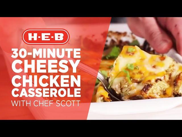 Unwrapped Chicken Enchilada Casserole| H-E-B Texans Helping Texans