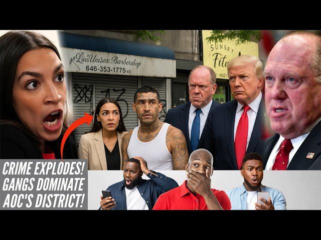 70% CRIME SURGE! AOC’s District Falls to Gangs—Now NYC’s Crime Mecca