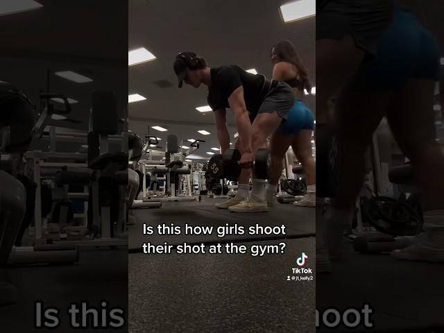 MY GYMCRUSH SHOOTS HER SHOT AT THE GYM #gymcrush #gymgirl #legday #gymrizz #gymcouple #gym