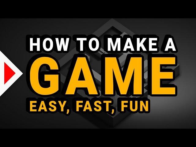 How to make Your First Game TODAY! - (Unity 3D)