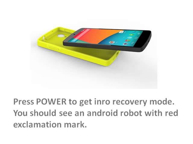 LG Nexus 5 Hard Factory Reset