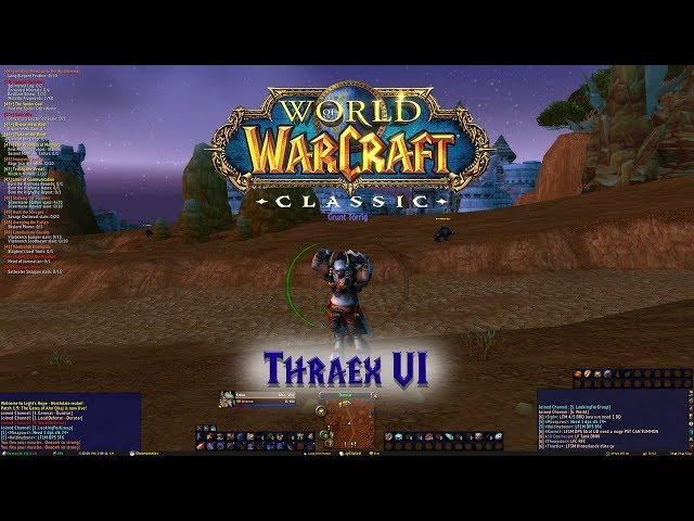 Clean Vanilla/Classic UI - Thraex's Favorite Addons - Setup Guide