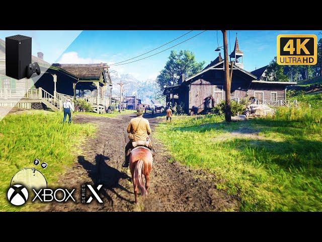 Red Dead Redemption 2 - Xbox Series X Gameplay 4K