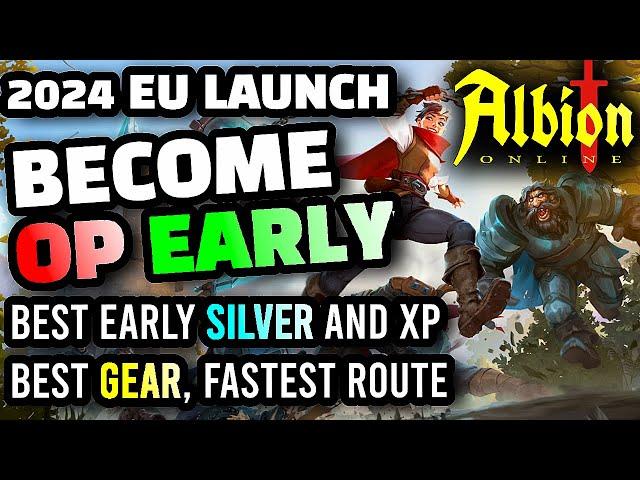 Albion Online The BEST POSSIBLE START For NEW PLAYERS, Beginner Guide EU Server Launch Update 2024