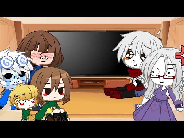 Undertale characters react to Tik Tok video\\Gacha Club