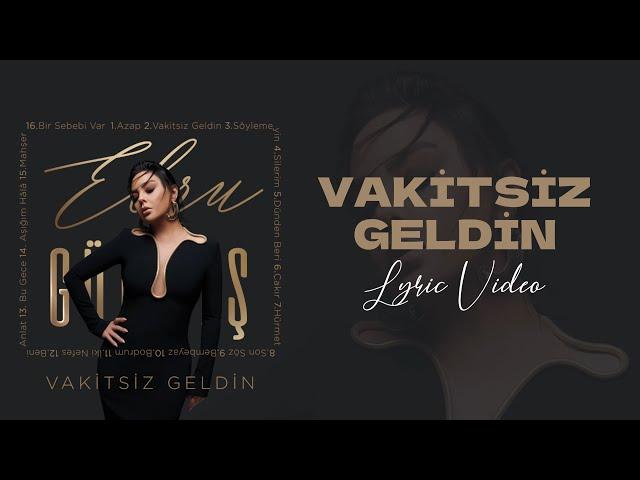 Ebru Gündeş – You Arrived Untimely (Video Clip)