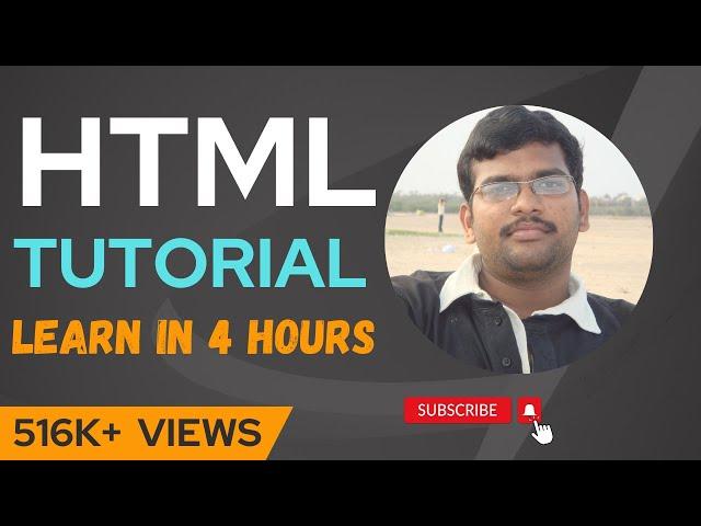 HTML TUTORIALS WITH IMPLEMENTATION || LEARN HTML IN 4 HOURS