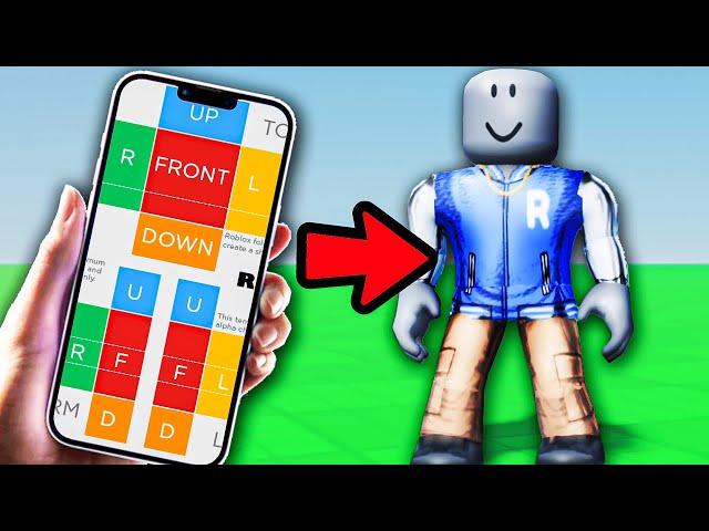 Roblox How to Make A Shirt On Mobile (2024)