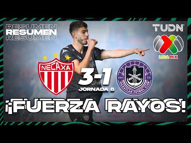 HIGHLIGHTS | Necaxa 3-1 Mazatlán | Liga Mx - CL2025 J8 | TUDN