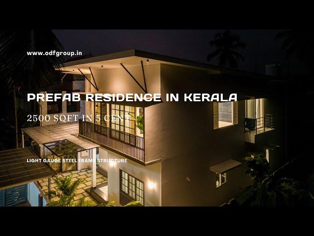 THE NOOK - PREFAB RESIDENCE IN THRISSUR, KERALA / 2500 SQFT RESIDENCE IN 5 CENT PLOT