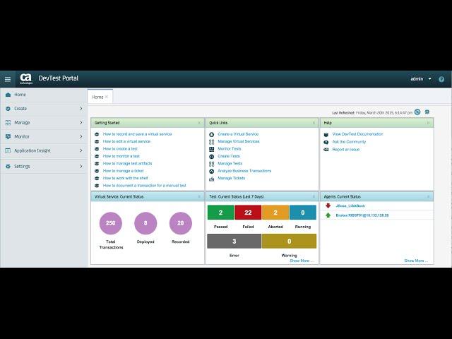 CA Service Virtualization 8.0 - Full Demonstration - Tribal Tech
