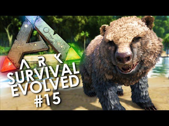 ARK: Survival Evolved - Episode 15 | TAMING a DIRE BEAR!