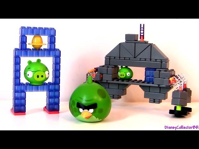 Angry Birds K'NEX SPACE Hogs on Mars Building Toys Playset Build like Lego Knex