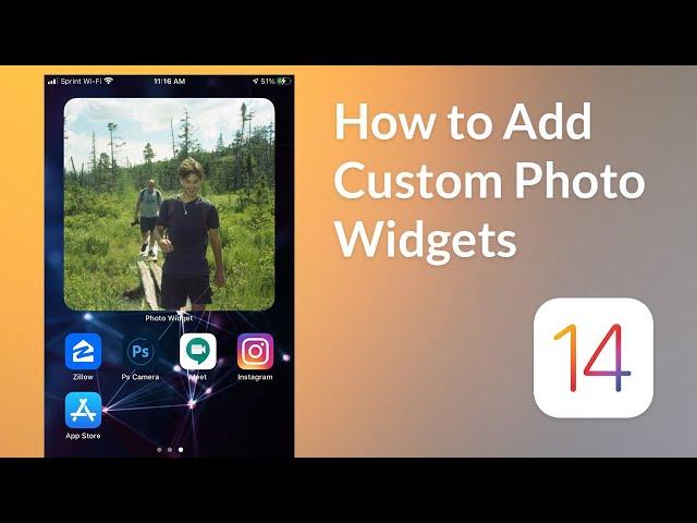 iOS 14 - Add Custom Photo Widgets (Easy Tutorial)