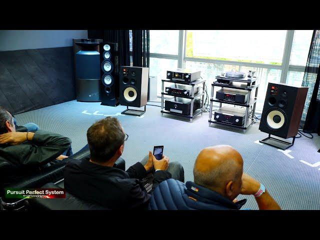 NEW Mark Levinson No.5805 JBL L100 Classic HiFi Speakers @ Munich High End Show 2019