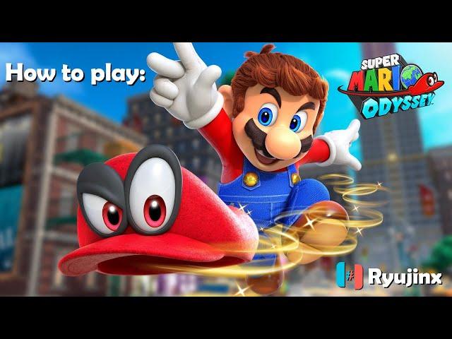 [2024] How to play Super Mario Odyssey on PC (Ryujinx Emulator)