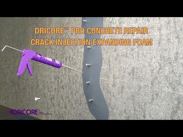 DRICORE PRO Concrete Repair Kits - Features and Benefits (Single-Tubes)