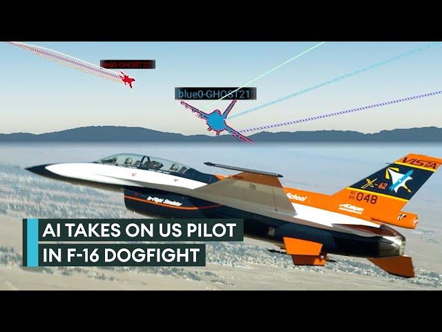 US completes first dogfight between AI-controlled F-16 and human pilot