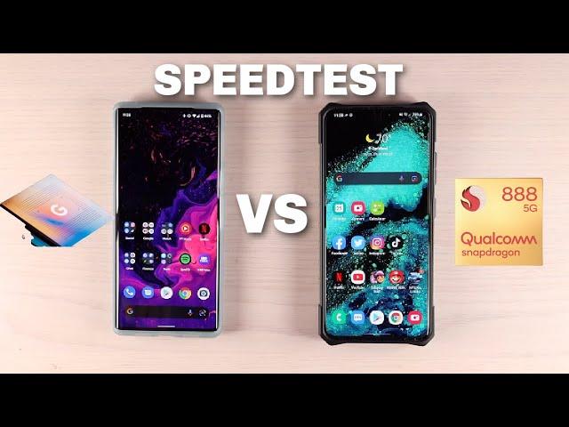 Pixel 6 Pro VS Galaxy S21 Ultra! Tensor vs Snapdragon 888