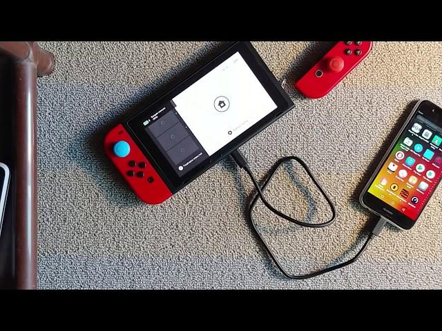 Ninntendo Switch, используем смартфон как инжектор