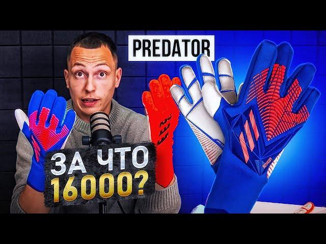 ПЕРЧАТКИ ADIDAS ЗА 16000 || ЗА ЧТО ТАКАЯ ЦЕНА? || Adidas Predator Edge