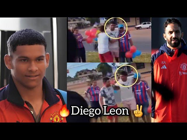 [video], Manchester United  new SIGNING Diego Leon BIDS farewell ahead of Old Trafford ARRIVAL  ...