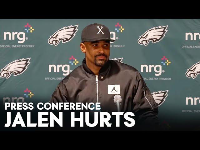 Postgame Press Conference: Jalen Hurts | Philadelphia Eagles at Tampa Bay Buccaneers