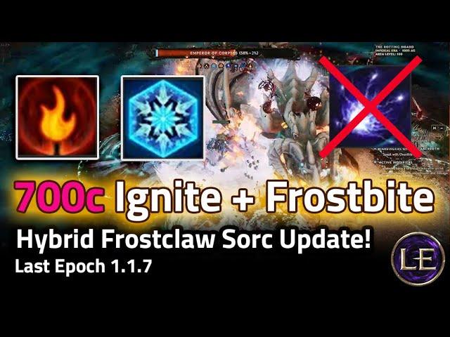 [1.1.7] THE CHEAPEST High Corruption Frost Claw Farmer! - 700c Boss+Shade - Last Epoch Build Guide