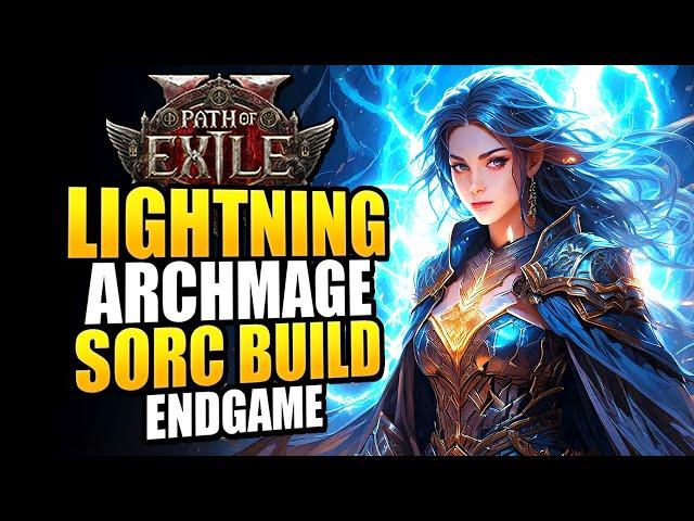 Path of Exile 2 Sorceress Endgame Build Guide - Archmage Spark Build Made Easy