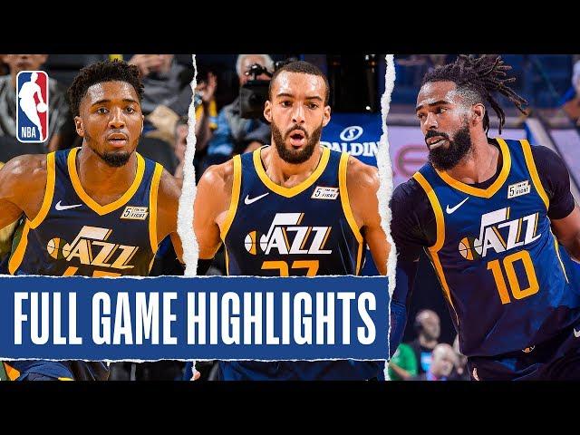 JAZZ at WARRIORS | FULL GAME HIGHLIGHTS | November 11, 2019