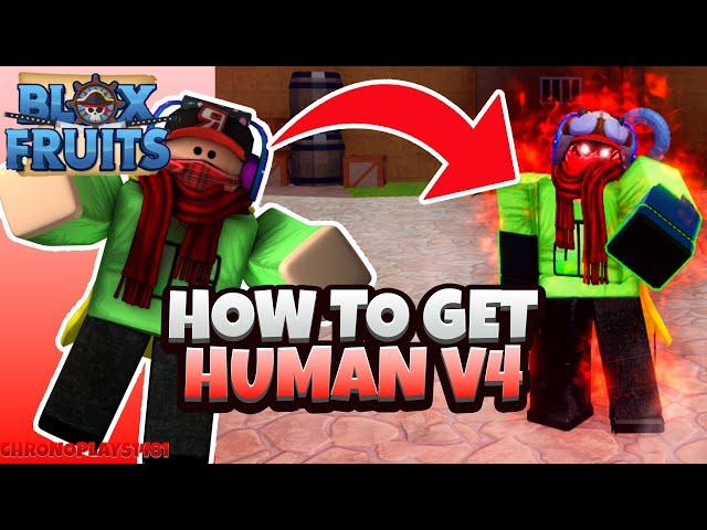 How to get Human V4 (Full Guide Race V4) - Blox Fruits (Update 18)