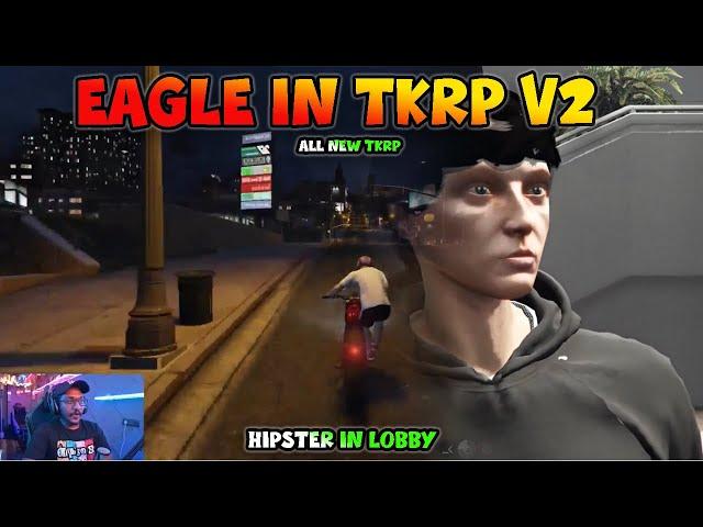 Eagle first visit in TKRP V2Hipster in lobby #eaglegaming #txagamingyt #tkrp #gta5 #tva #gaming