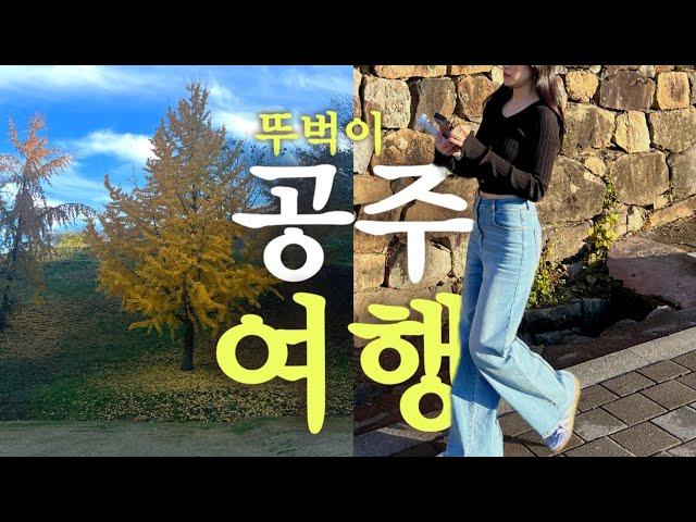 vlog, 공주 뚜벅이 여행 브이로그, 가을 국내여행지 추천, 파워J의 여행코스 나만따라와, 2일만 여는 포장마차, 밤 막걸리, 직장인은 여행에도 노트북을.., 오락가락도 락이다