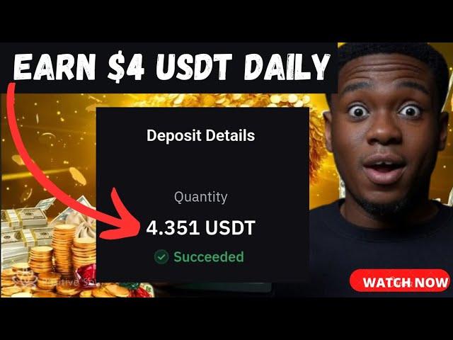 THIS AI MINING SITE PAYS $4 USDT DAILY || MAKE MONEY ONLINE (EASY & LEGIT)