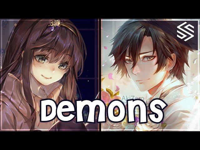 Nightcore - Demons (Switching Vocals) - (Lyrics)