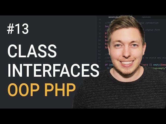 13: Interfaces in OOP PHP | Interfaces Explained | Object Oriented PHP Tutorial | PHP Tutorial