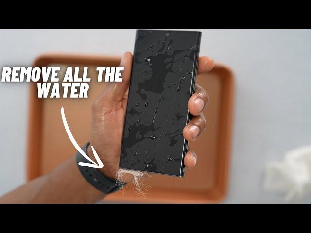 How to Remove or dry water from any wet Phone - 100% Works