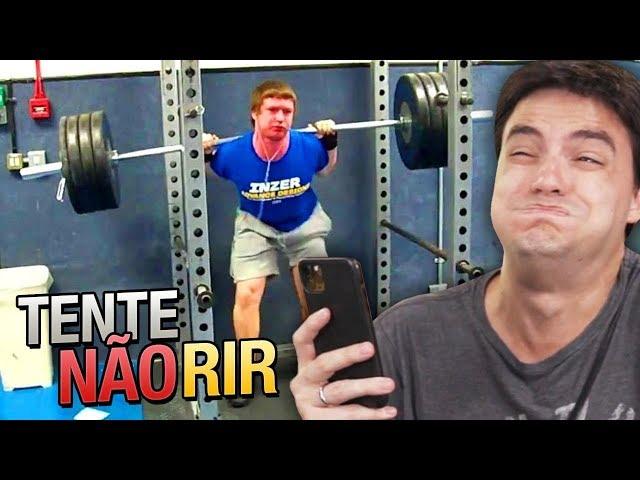 O TENTE NÃO RIR CLÁSSICO VOLTOU!!! Vídeos de academia! [+10]