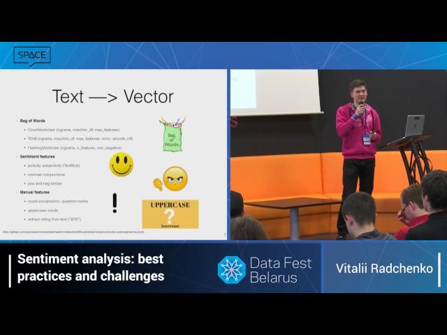 Vitalii Radchenko - Sentiment analysis: best practices and challenges