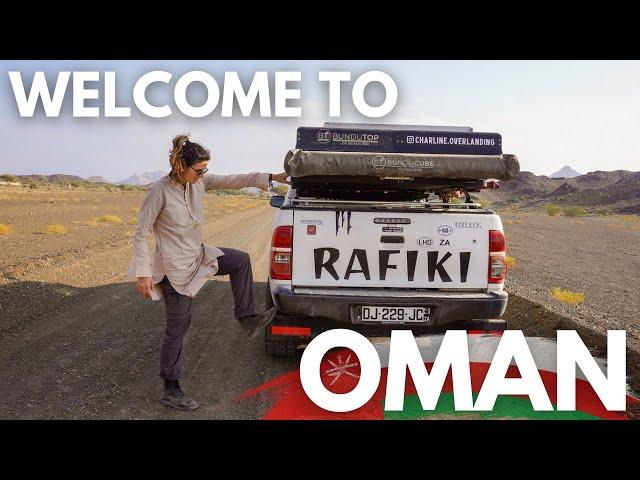 I cross the border to Oman with my Toyota Hilux