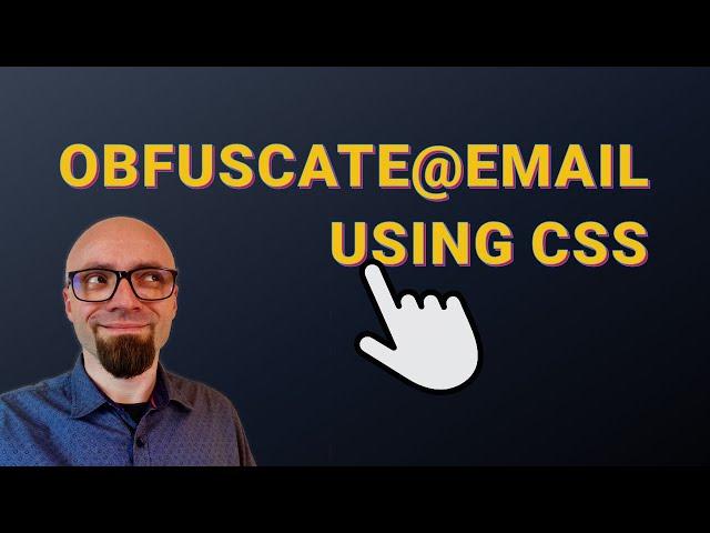 CSS Email Obfuscation - Create a Clickable Link