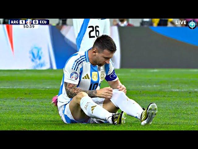 Lionel Messi vs Ecuador (+ Penalty Shootout) | HD 1080i Copa America 2024